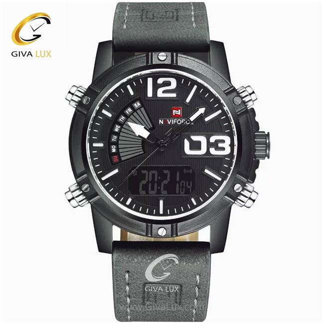 ساعت مردانه دوزمانه نوی فورس مدل nf9095m